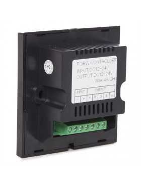Controlador Empotrable Táctil Tira LED RGBw 12-24VDC ► 192/384W