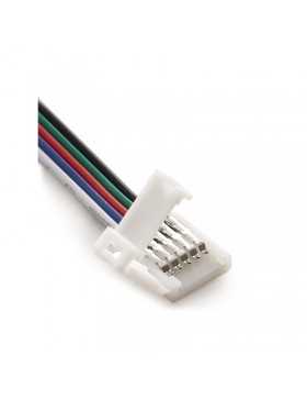 Conector Tira LED RGBw Simple con Cable