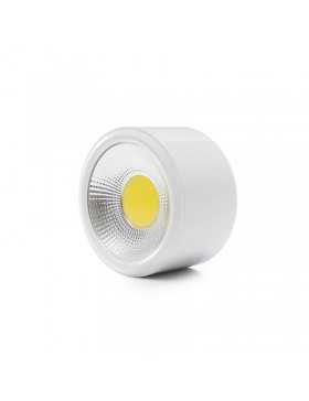 Foco Downlight  de Superfice LED COB IP54 12W 960Lm 30.000H