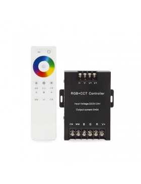 Controlador 2.4G Táctil RGB+Cct 5 Canales Mando a Distancia