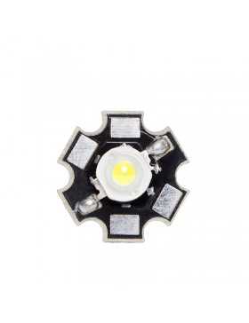 LED High Power 35X35 con Disipador 1W 120Lm 50.000H