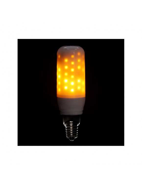 Bombilla de LEDs E14 Efecto Llama 3W 25000H