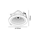 18790 OPTIC BLANCO LED 18 25W 4000K 56o