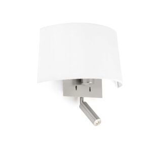 VOLTA APLIQUE BLANCO 1xE27 20W CON LECTOR LED