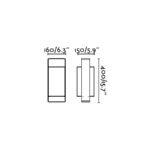 21486 LULA G SOBREMESA NEGRA 1xE27 MAX 20W