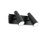 21550 LAO APLIQUE NEGRO 2 X LED 45W 3000K scaled