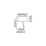 21769 HOTEL SOBREMESA BLANCO 1L E27 20W