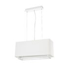 VESPER COLGANTE BLANCO 60 CM 2XE27 20W