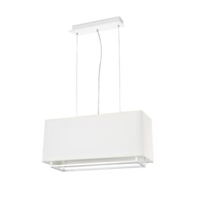 VESPER COLGANTE BLANCO 60 CM 2XE27 20W