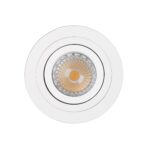 22543 RADON ORIENTABLE EMP.REDONDO BLANCO GU10MR16LED scaled