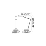 22688 ITO FLEXO NEGRO LED 5W DIMABLE 3000K