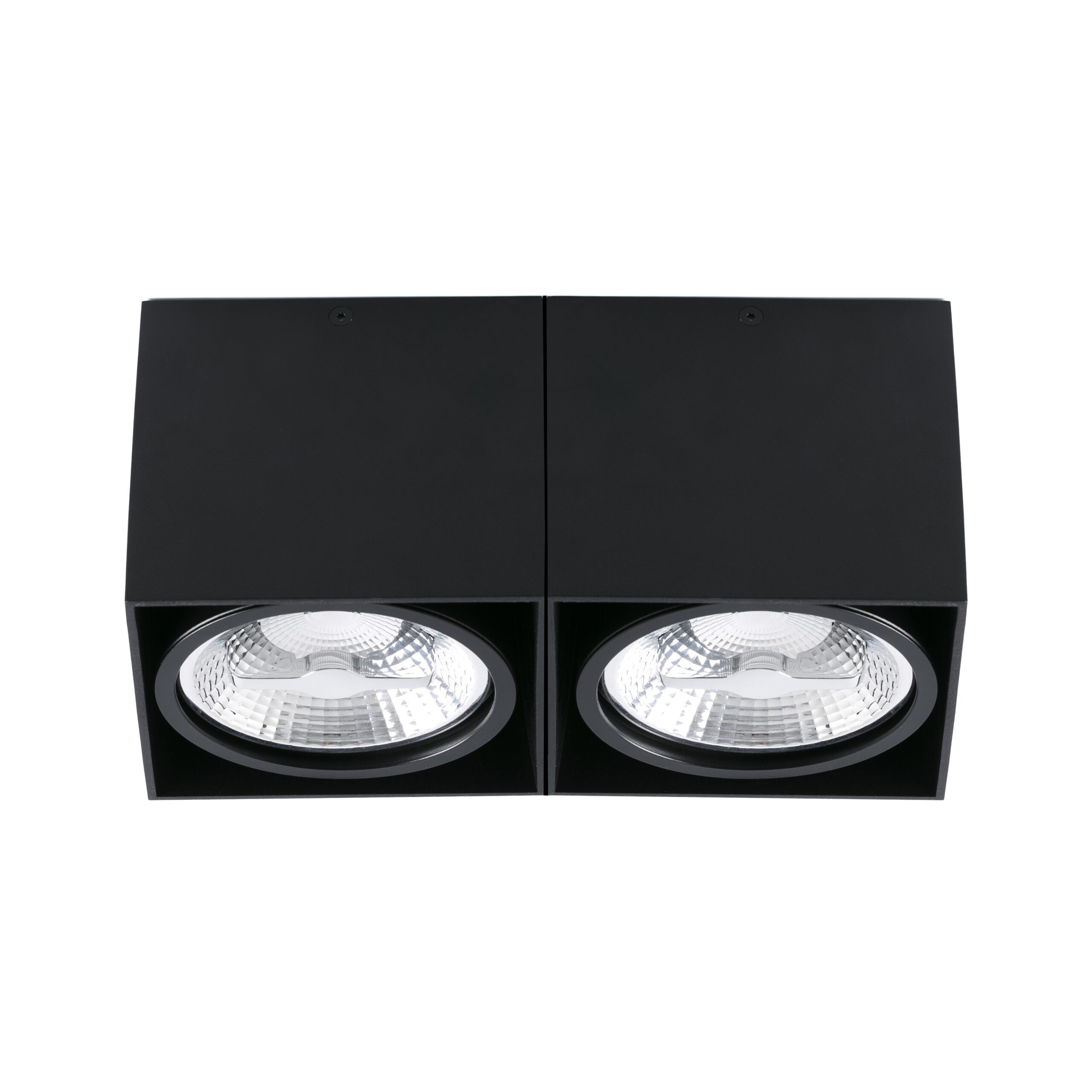 22940 TECTO PLAFON NEGRO 2xAR111 50W scaled