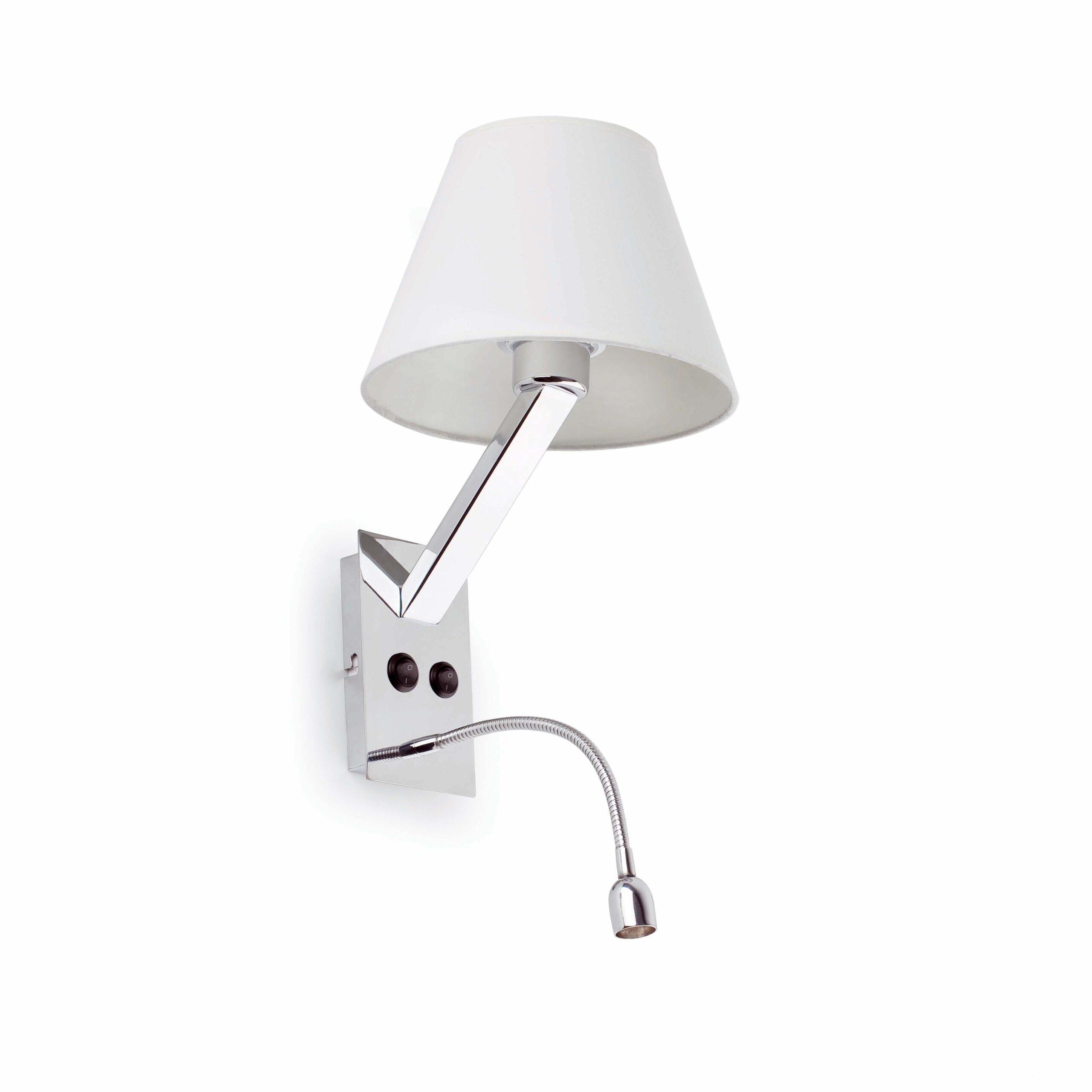 23126 MOMA 2 APLIQUE BLANCO E27 60W LECTOR LED scaled
