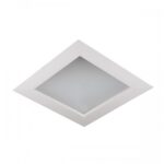 28653 Foco LED empotrable cuadrado 8W 180mm Tina Square