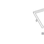 30703 Foco LED empotrable cuadrado 8W 109mm Tiny Square