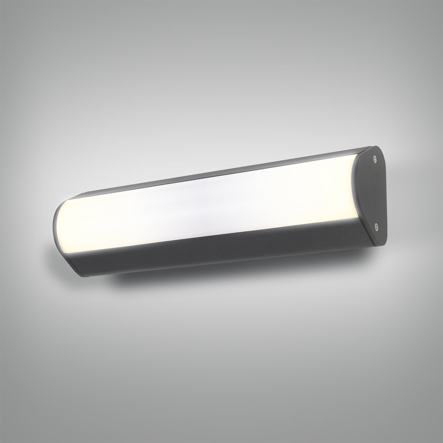 Aka 16/2024-30 Aplique Negro Texturado, LED 1x20W 3000K 1550lm, IP54 CL.I, LED integrado