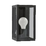 49969 Cube 162039 12 Aplique Antracita E27 1x20W IP54 CL.I