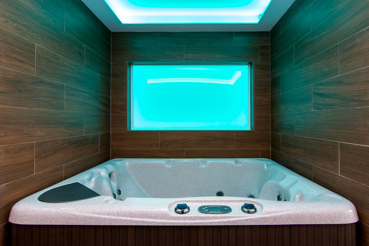 Proyecto de iluminación, jacuzzi