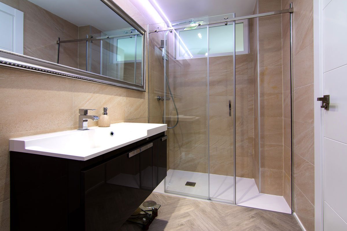 Proyecto de iluminación, baño