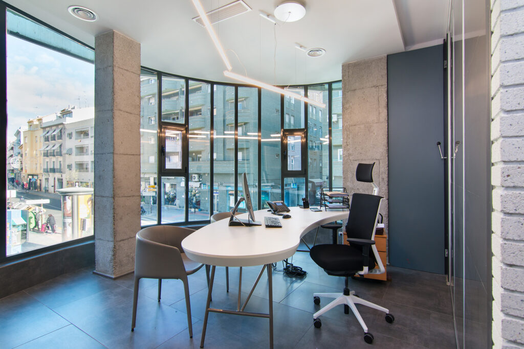 iluminación oficina led