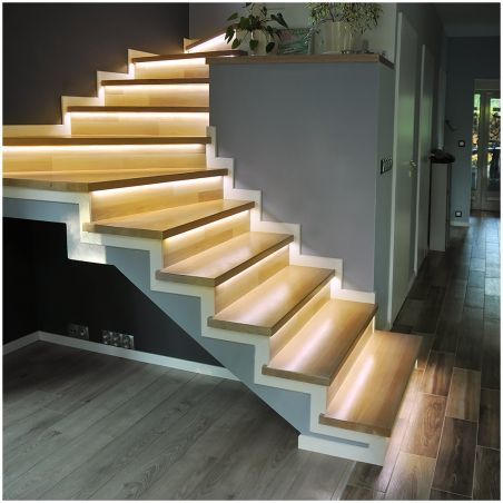 LED Band Saet i 2700K Med Sensor Til Trapper 1 15 Trin