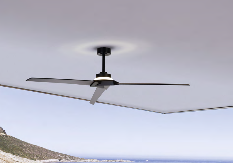 ventilador techo con luz