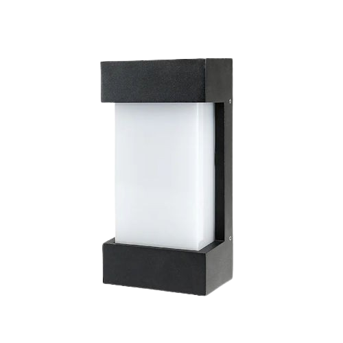 aplique mural entrance e27 negro