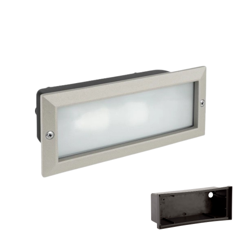 banador de pared tool e27 gris