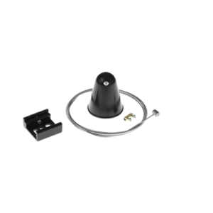 cable acero carril 15 m negro