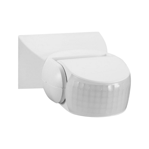 detector de movimiento superficie 180 ip65 blanco