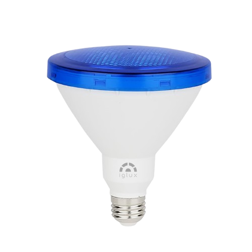 lampara par38 e27 14w ip65 azul.png
