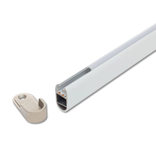 perfil barra aluminio 30x15mm pista 1216mm