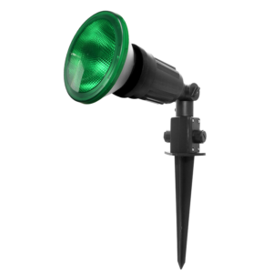 proyector de jardin simple e27 negro.png