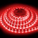 rollo 5mts tira led 12v 144w 60 ledsm smd5050 ip20 roja
