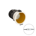 spot light 3w led cob cct 300040005700k blanco oro