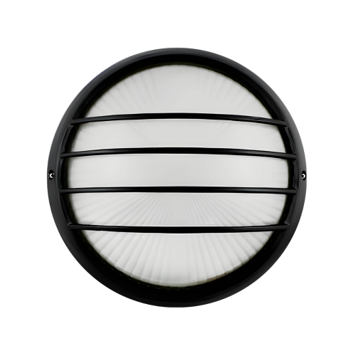 aplique mural hatch reja 190 negro