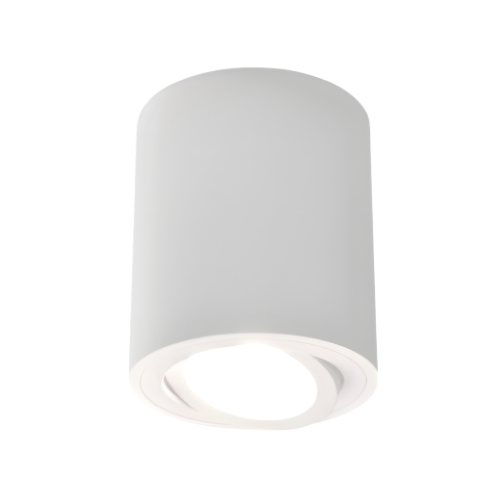 aro redondo superficie poise blanco gu10