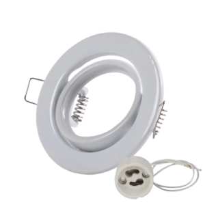 aro redondo xxl blanco mate