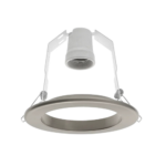 aro reflectora acero e27 r80 niquel